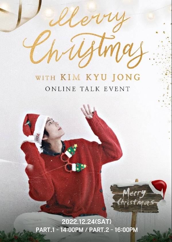 Merry Christmas with KIM KYUJONG ONLINE TALK EVENT