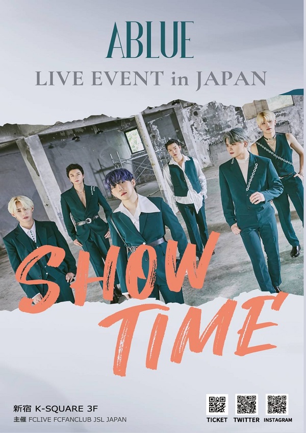 ABLUE LIVE EVENT in JAPAN SHOW TIME　2月公演