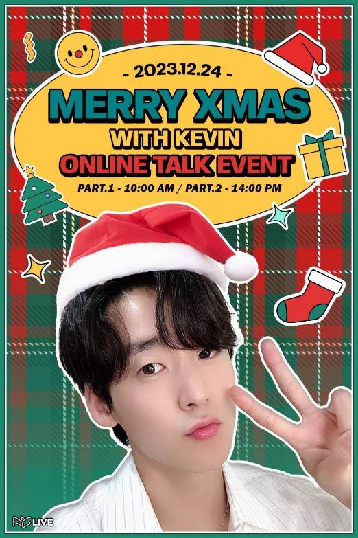 MERRY XMAS with KEVIN ONLINE TALK EVENT
