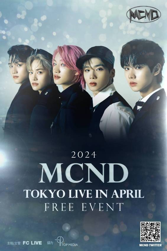 2024 MCND TOKYO LIVE IN APRIL FREE EVENT