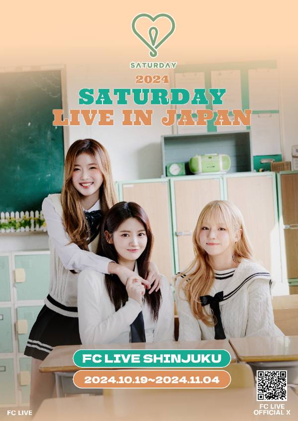 2024 SATURDAY LIVE in JAPAN 10月 11月